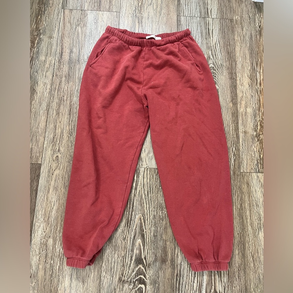 Spiritual Gangster Red Joggers